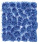 055-706328 - Fantasy-Gras, blau, 6 mm